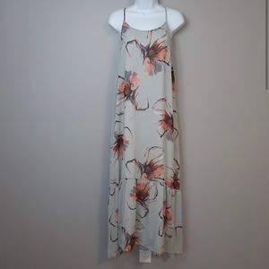 Pink Blush Maternity Floral Maxi Dress size Medium